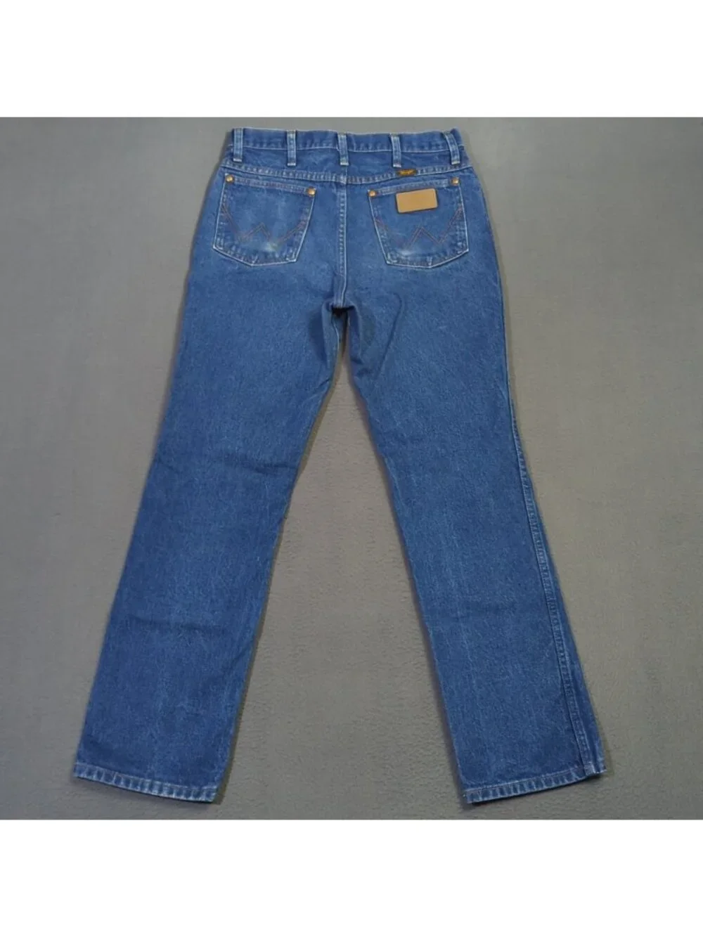 Wrangler Jeans Men's 32x32 Fits 30x30 Blue 936DEN Cowboy Cut Slim Fit Western